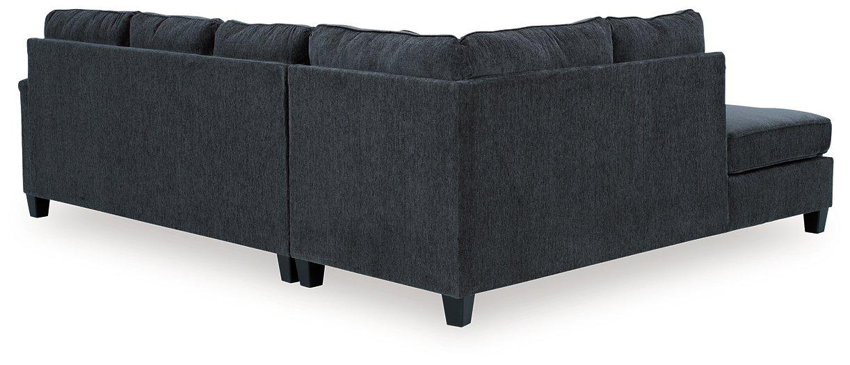 Abinger 2-Piece Sectional Sofa with Chaise Lounge - Modern L-Shaped Living Room Couch for Small Spaces, Apartment & Family Room Furniture