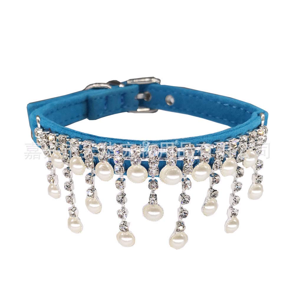 Pearl Dog Collar - Stylish & Comfortable Pet Accessory for Small & Medium Dogs - Perfect for Walks, Parties & Photo Shoots
