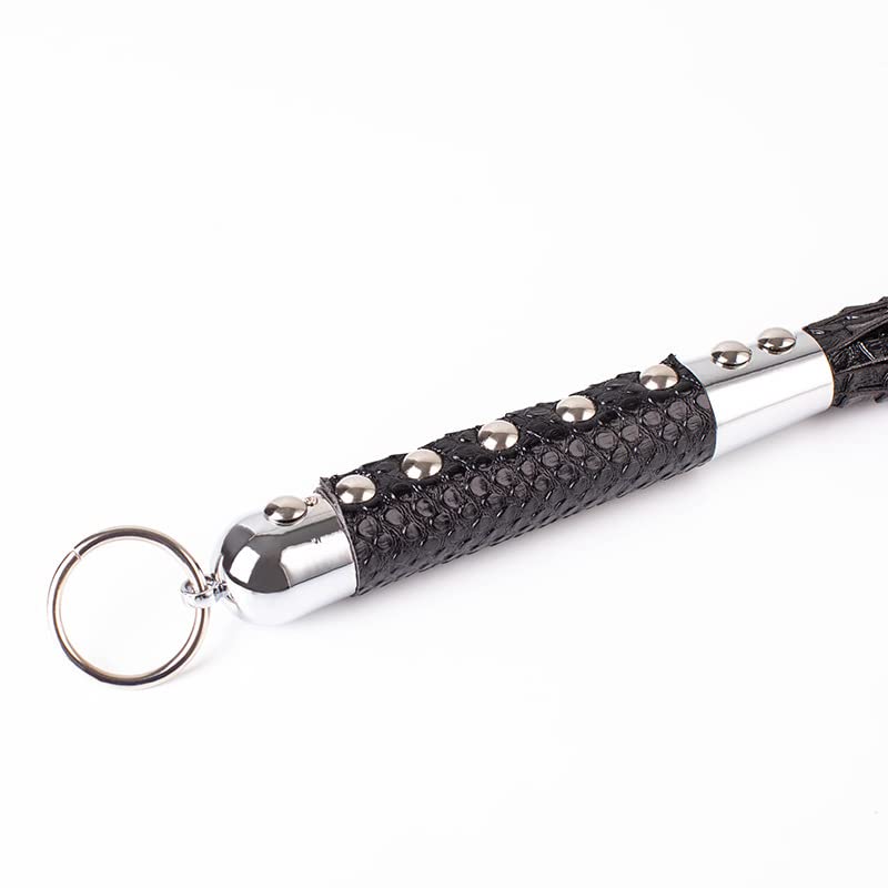 Leather BDSM Whip for Bondage, Spanking & Sensual Play - Premium Adult Toy for Couples & Roleplay - Perfect for Erotic Teasing & BDSM Scenes