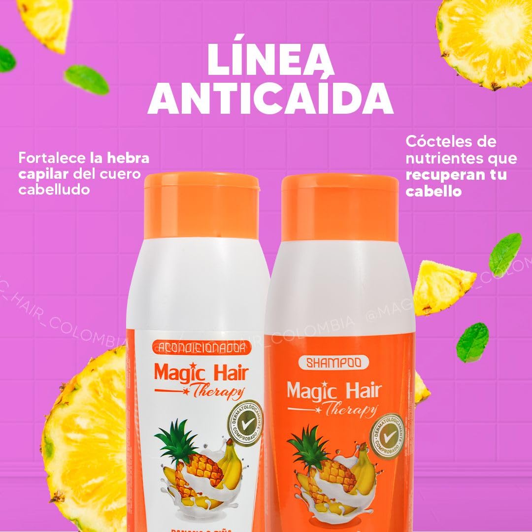 Magic Hair Anti-Hair Loss Shampoo & Conditioner Set (2 Pack) - For Thinning Hair & Hair Growth - Perfect for Daily Hair Care & Scalp Health