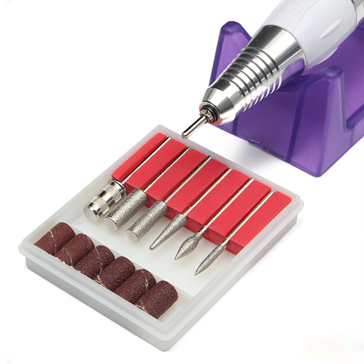 30000RPM Professional Electric Nail Drill Machine for Manicure & Pedicure - High Speed Nail File for Acrylic, Gel & Natural Nails - Perfect for Home & Salon Use