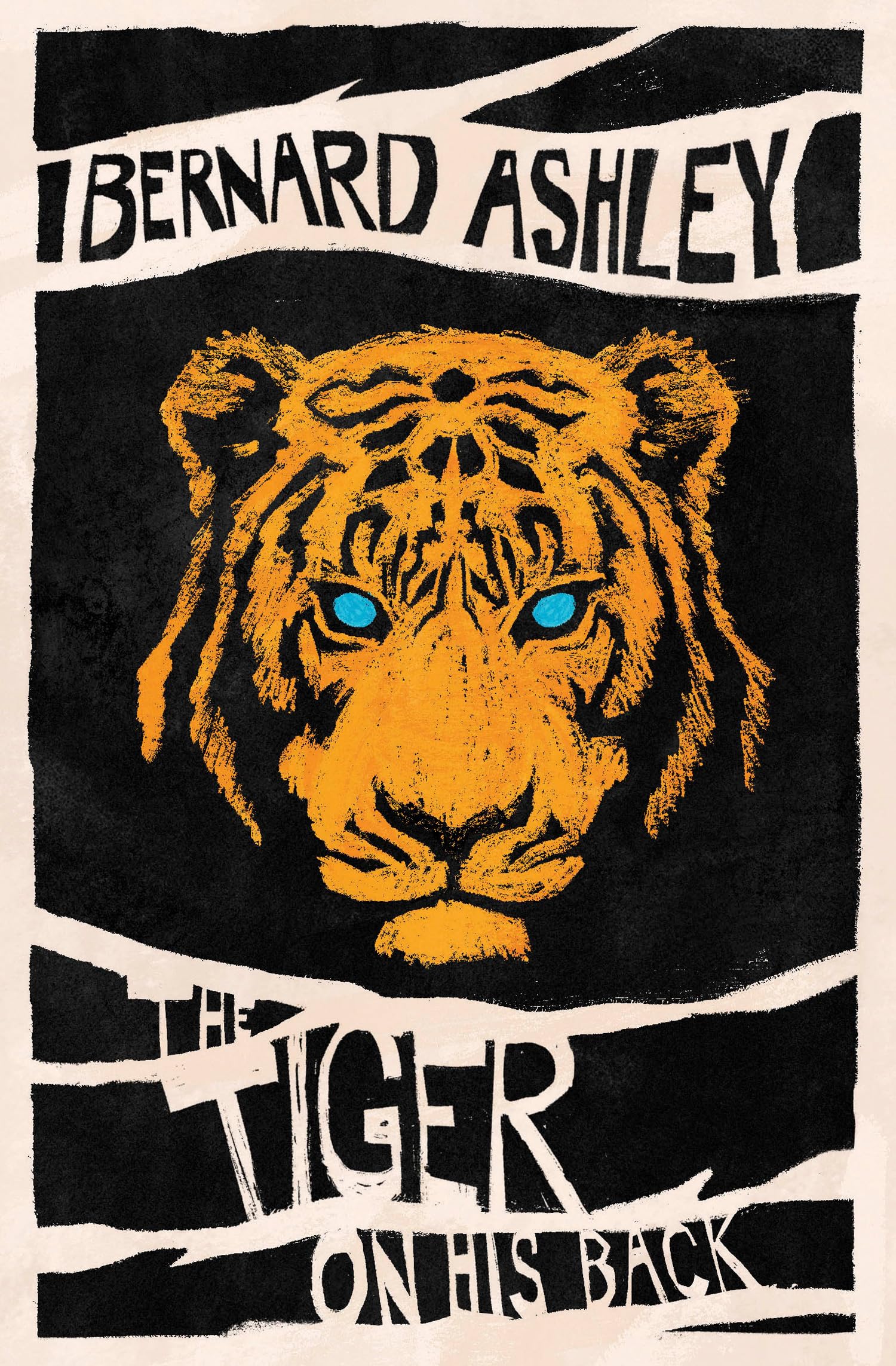 Tiger On His Back - Premium Men's Graphic T-Shirt for Casual Wear & Street Style | Trendy Animal Print Tee for Everyday Outfits