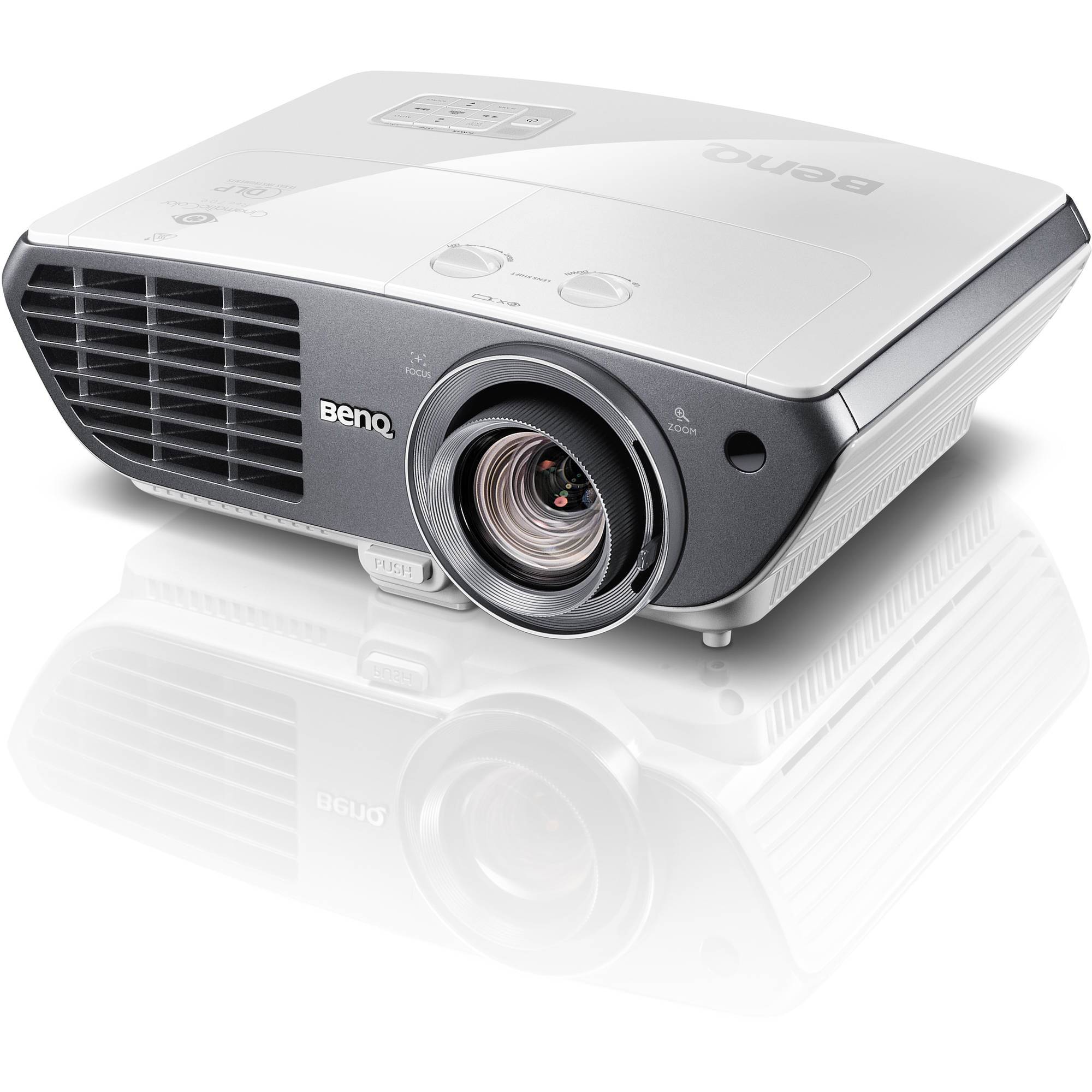 BenQ HT4050 Full HD 1080p 3D DLP Home Theater Projector - High Brightness 2200 Lumens, 15,000:1 Contrast Ratio for Movies, Gaming & Sports in Living Room or Home Theater