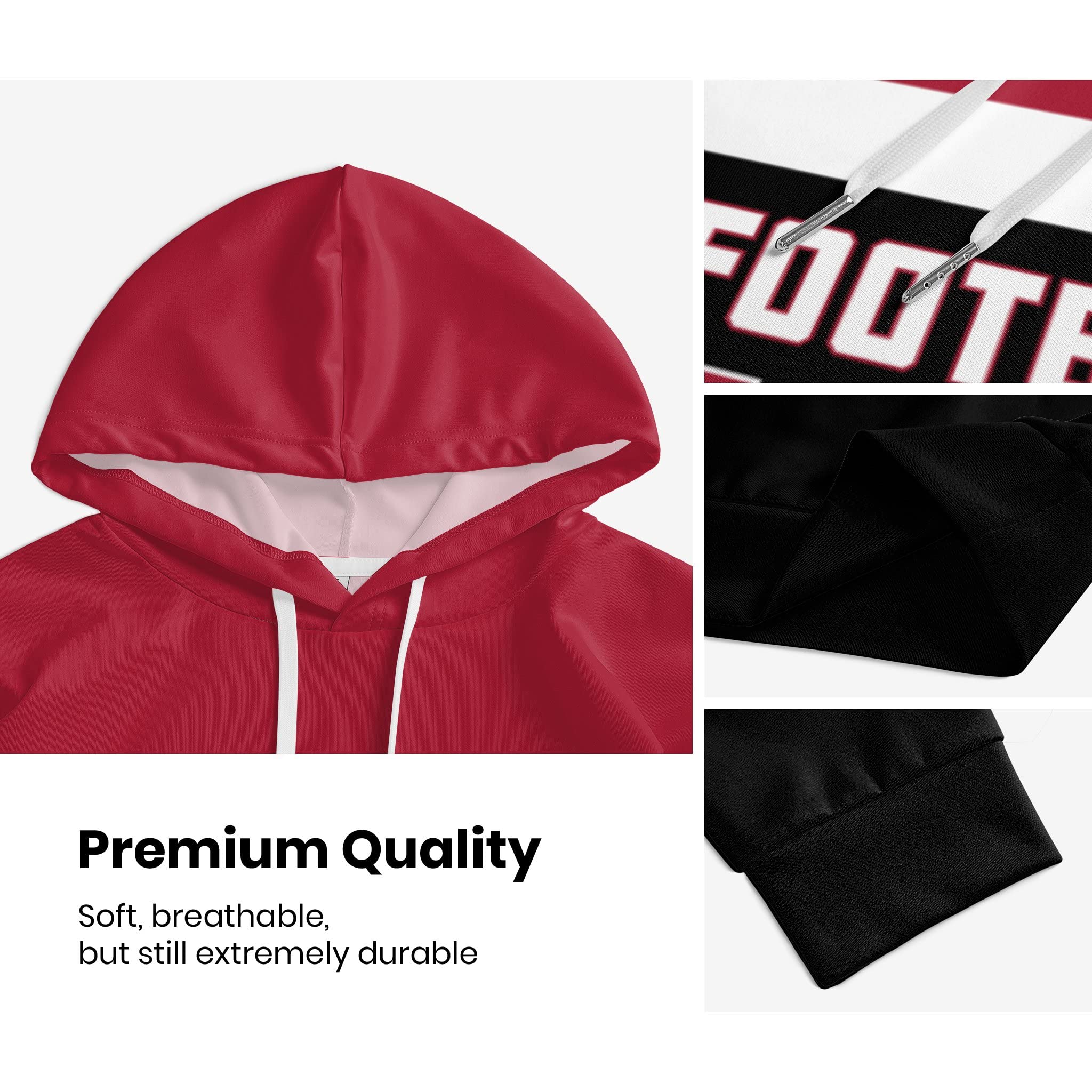 ANTKING Classic Soft Hoodie Pullover Sweatshirt for Men & Women - Cozy Fleece Lined Sweater with Kangaroo Pocket | Perfect for Casual Wear, Gym, Outdoor Activities & Personalized Gifts