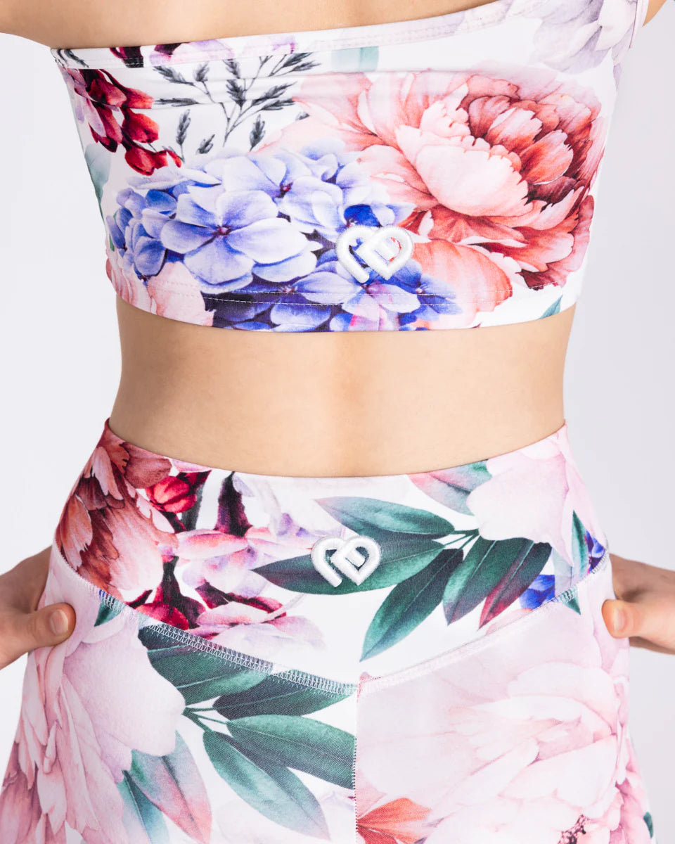 Botanica V Front Shorts for Women - High Waisted Yoga Shorts with Pockets - Comfortable Workout & Lounge Shorts for Running, Gym, Travel & Casual Wear