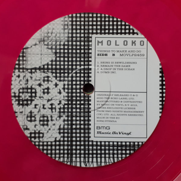 Moloko - Things To Make And Do (Limited Edition 2xLP Vinyl Album) | Numbered Reissue with Collectible Pin | Near Mint Condition (NM/M) | Perfect for Vinyl Collectors & Electronic Music Fans