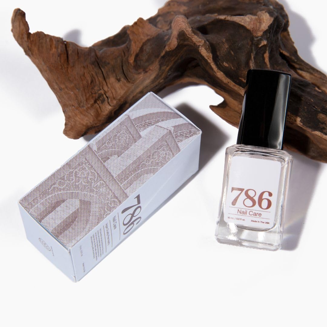 786 Cosmetics Almond & Ginseng Cuticle Oil - Nourishing Nail Treatment for Dry Cuticles | Cuticle Softener & Nail Protection | Perfect for At-Home Manicures & Professional Nail Care