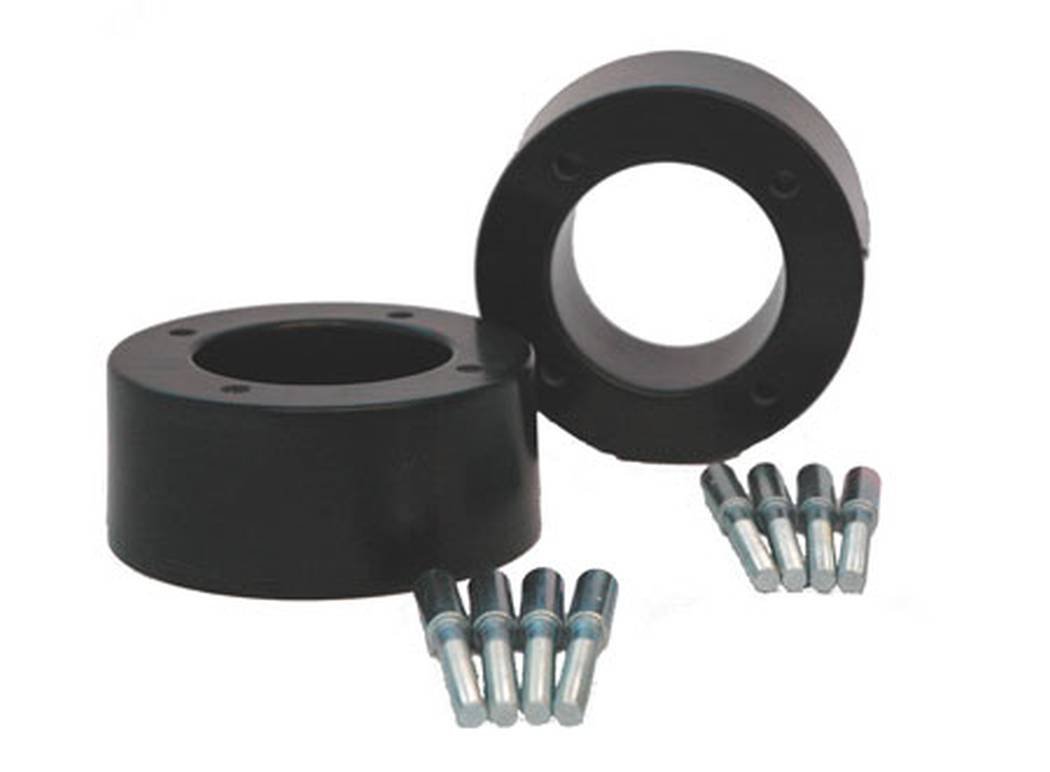 DuraBlue 2.5in Wide EZ Fit Wheel Spacers for 2002 Arctic Cat 300 2x4 ATV - 4x115mm Bolt Pattern - Heavy Duty Off-Road Accessories - Perfect for Trail Riding & Mudding Adventures