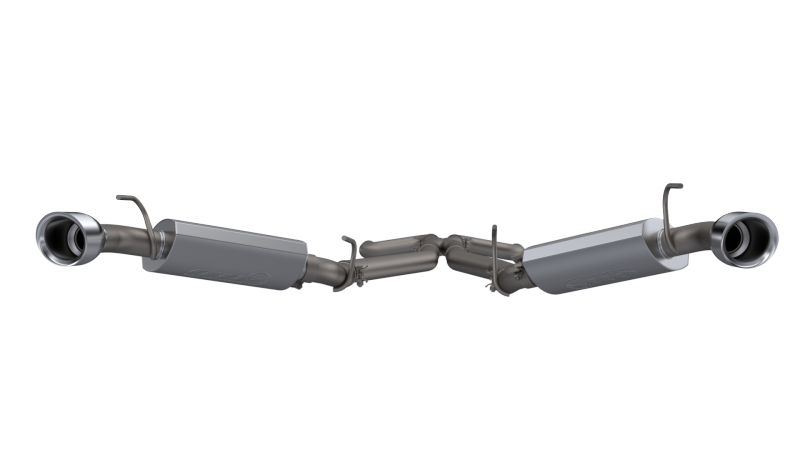 2014-2015 Chevrolet Camaro SS 6.2L QTP AR3 Cat Back Exhaust System - High Performance Stainless Steel Muffler for Enhanced Sound & Power - Perfect for Street Racing & Car Enthusiasts