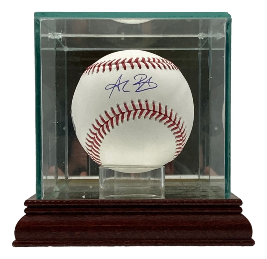 Alec Bohm Philadelphia Phillies Autographed Official MLB Baseball with Display Case - Perfect for Collectors, Fans, and Sports Memorabilia Enthusiasts