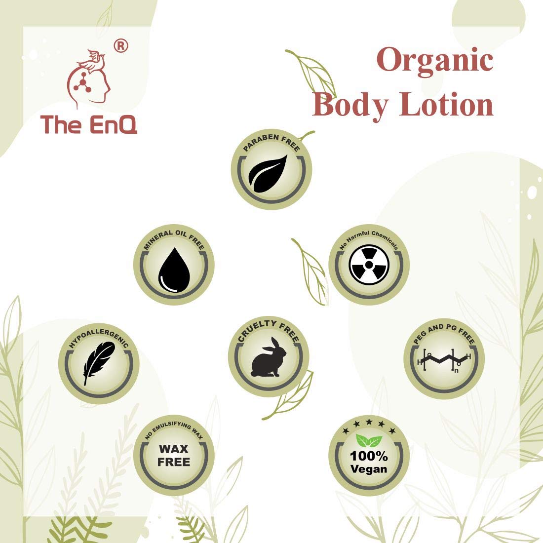 Organic Lavender Body Lotion for Dry Skin - Hydrating & Soothing Moisturizer with Natural Lavender Oil - Perfect for Relaxation, Massage & Daily Skincare Routine