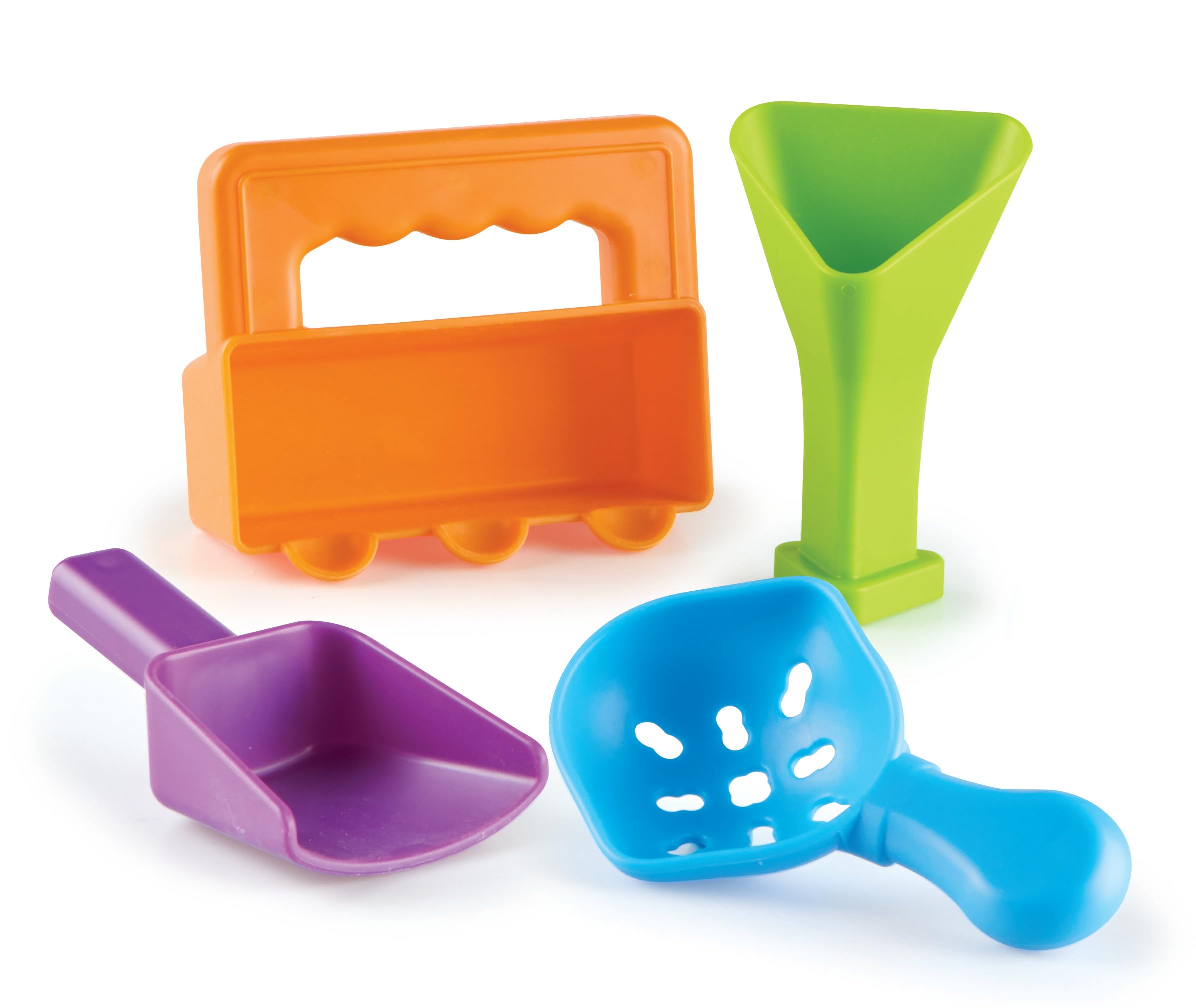 Learning Resources Helping Hands Sensory Scoops - Fine Motor Skills Toys for Toddlers & Kids Ages 3+ (4-Piece Set) - Sensory Play, Easter Basket Stuffers & Early Childhood Development Tools