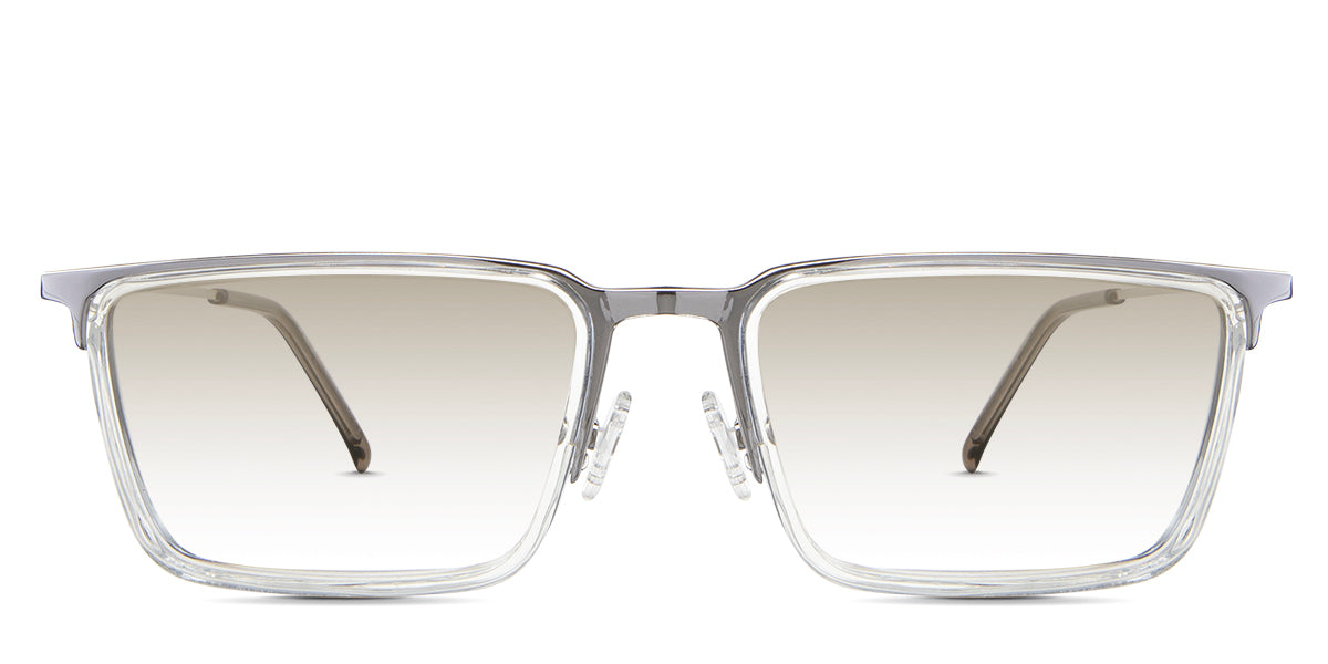 Zayn Men's Prescription Tinted Glasses - Blue Light Blocking & UV Protection for Work, Gaming & Reading
