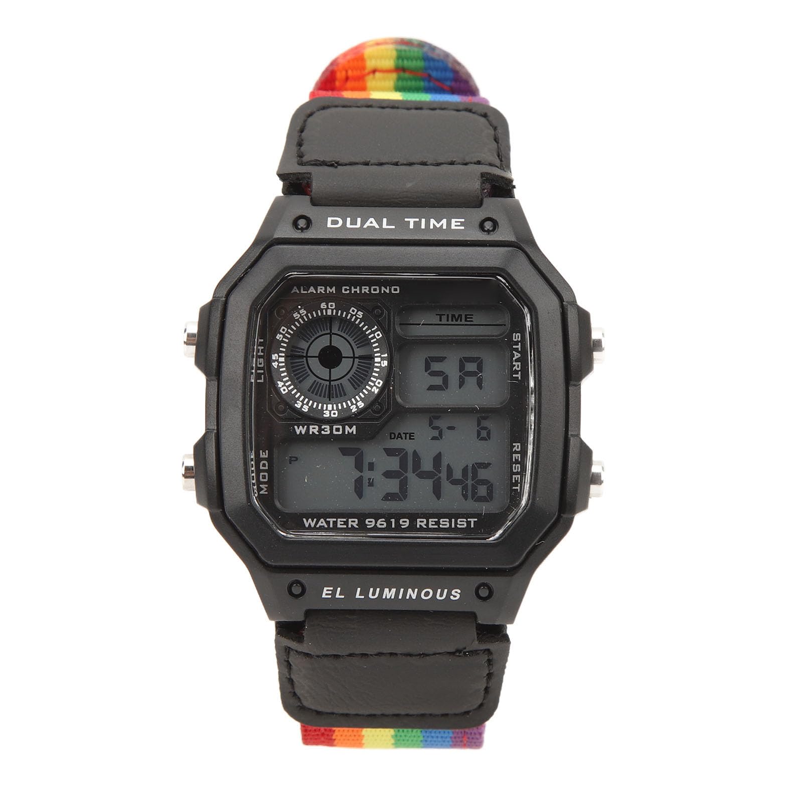 RiToEasysports Digital Chronograph Watch - Multifunctional Sports Watch for Fishing & Hiking