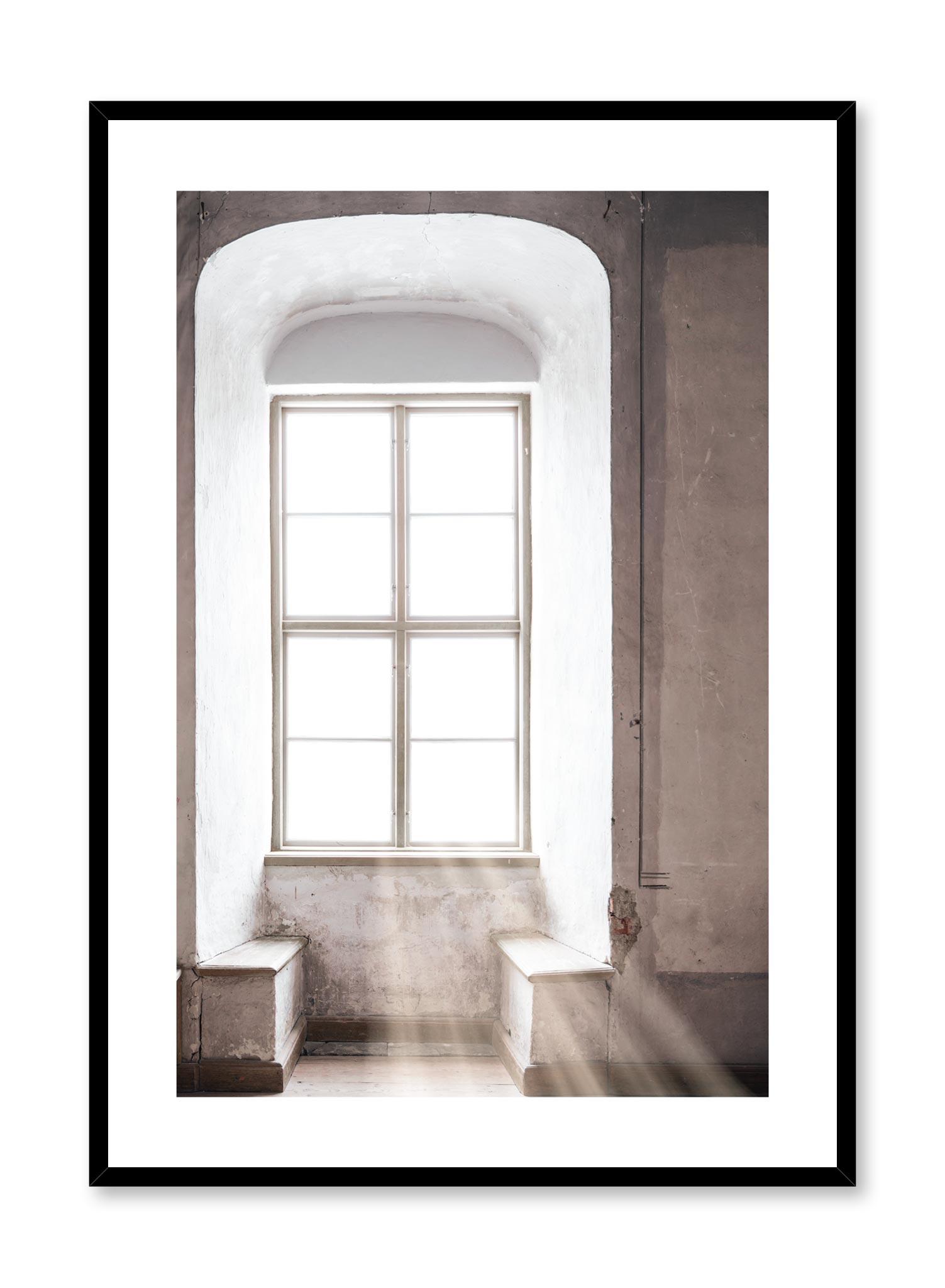 Rays of Light Wall Art Poster - Inspirational Home & Office Decor for Living Room, Bedroom, or Gift