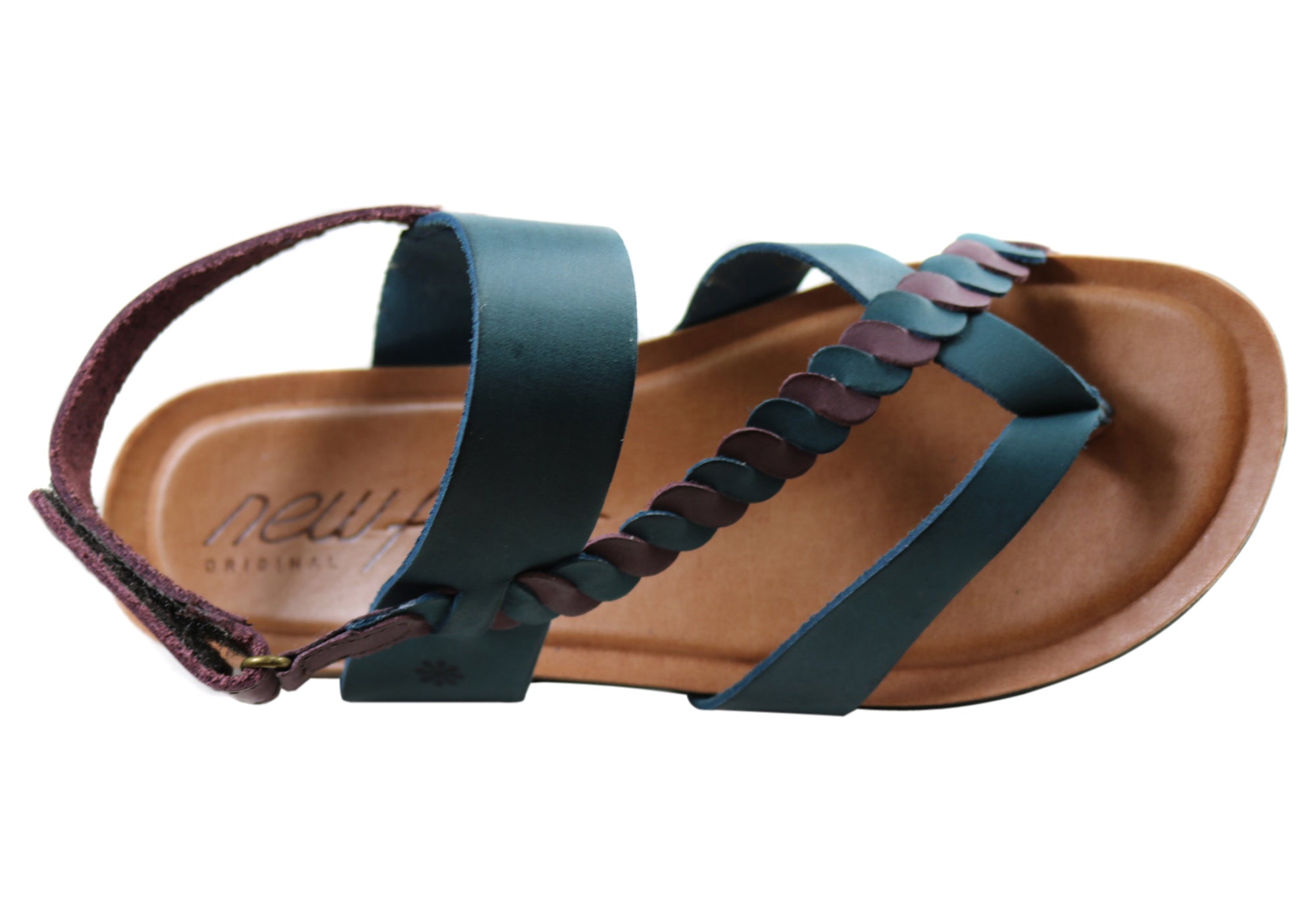 New Face Retreat Women's Comfortable Leather Sandals - Handmade in Brazil - Perfect for Beach Vacations, Summer Outfits & Casual Wear