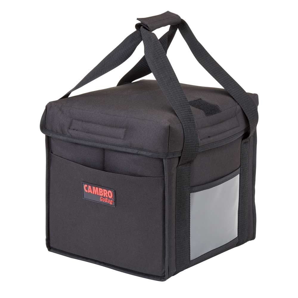 Cambro GBD101011110 GoBag Delivery Bag - Small, Black, 10