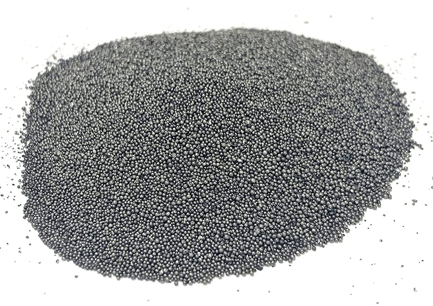 Premium S-170 Steel Shot Blasting Media - 50lb Fine Grit for Metal Surface Preparation & Cleaning - Ideal for Sandblasting, Rust Removal, and Industrial Cleaning Applications