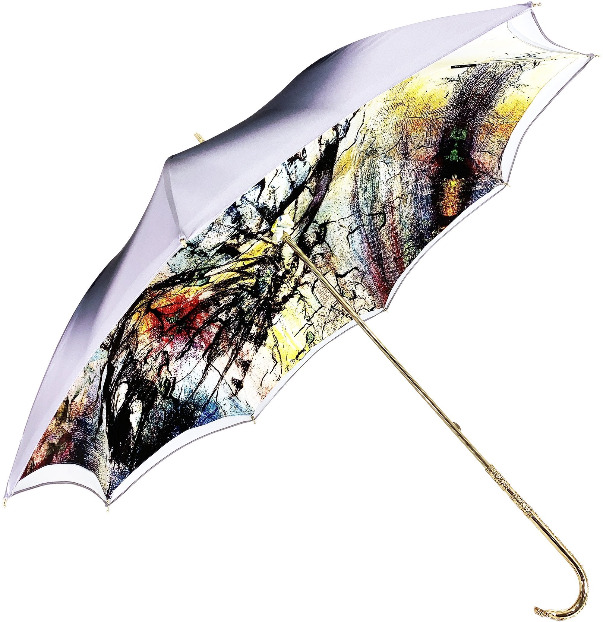 Stylish il Marchesato Butterfly Umbrella - Elegant & Durable Compact Folding Umbrella for Women & Men - Perfect for Rainy Days, Outdoor Events & Travel Accessories