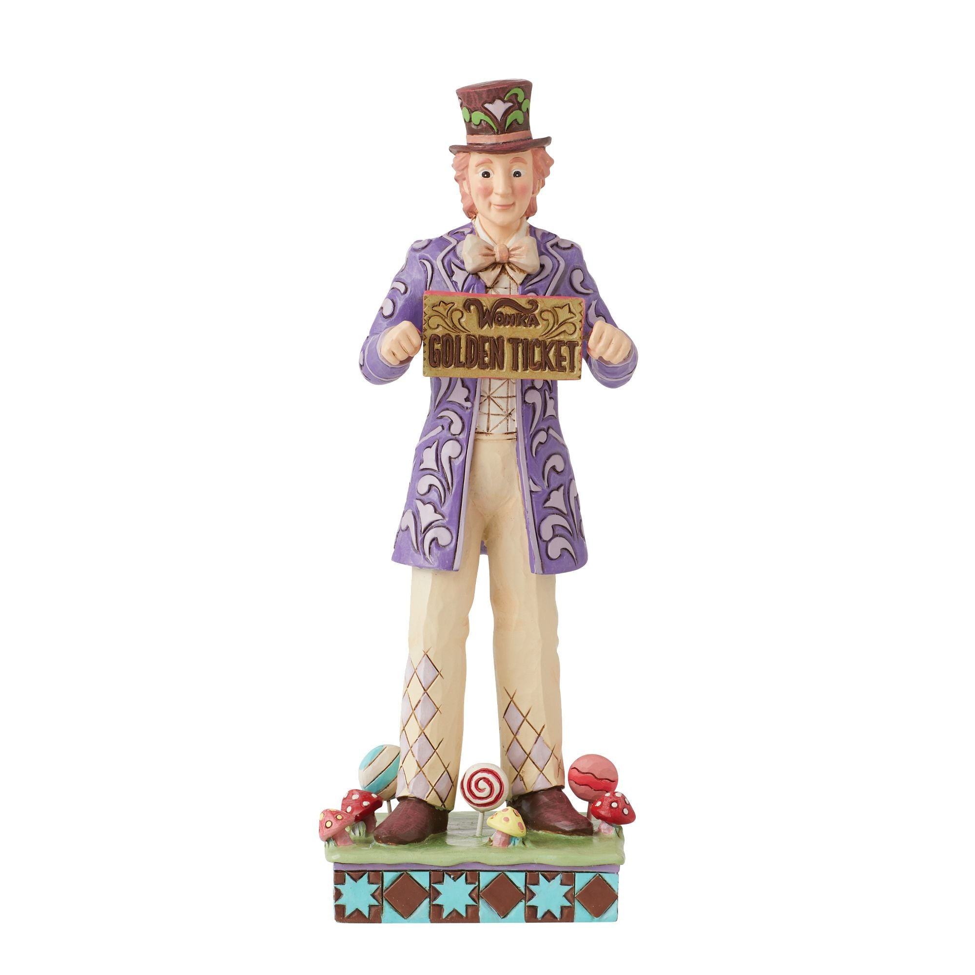 Willy Wonka Rotating Chocolate Bar - Fun & Unique Candy Gift for Kids & Adults - Perfect for Birthday Parties, Halloween Treats & Movie Nights