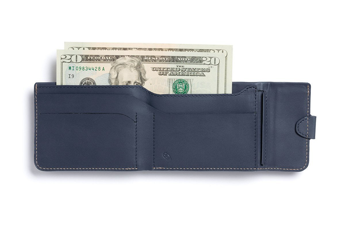 Bellroy Coin Fold Wallet - Slim RFID Blocking Leather Wallet for Men & Women | Perfect for Travel, Everyday Use & Minimalist Lifestyle