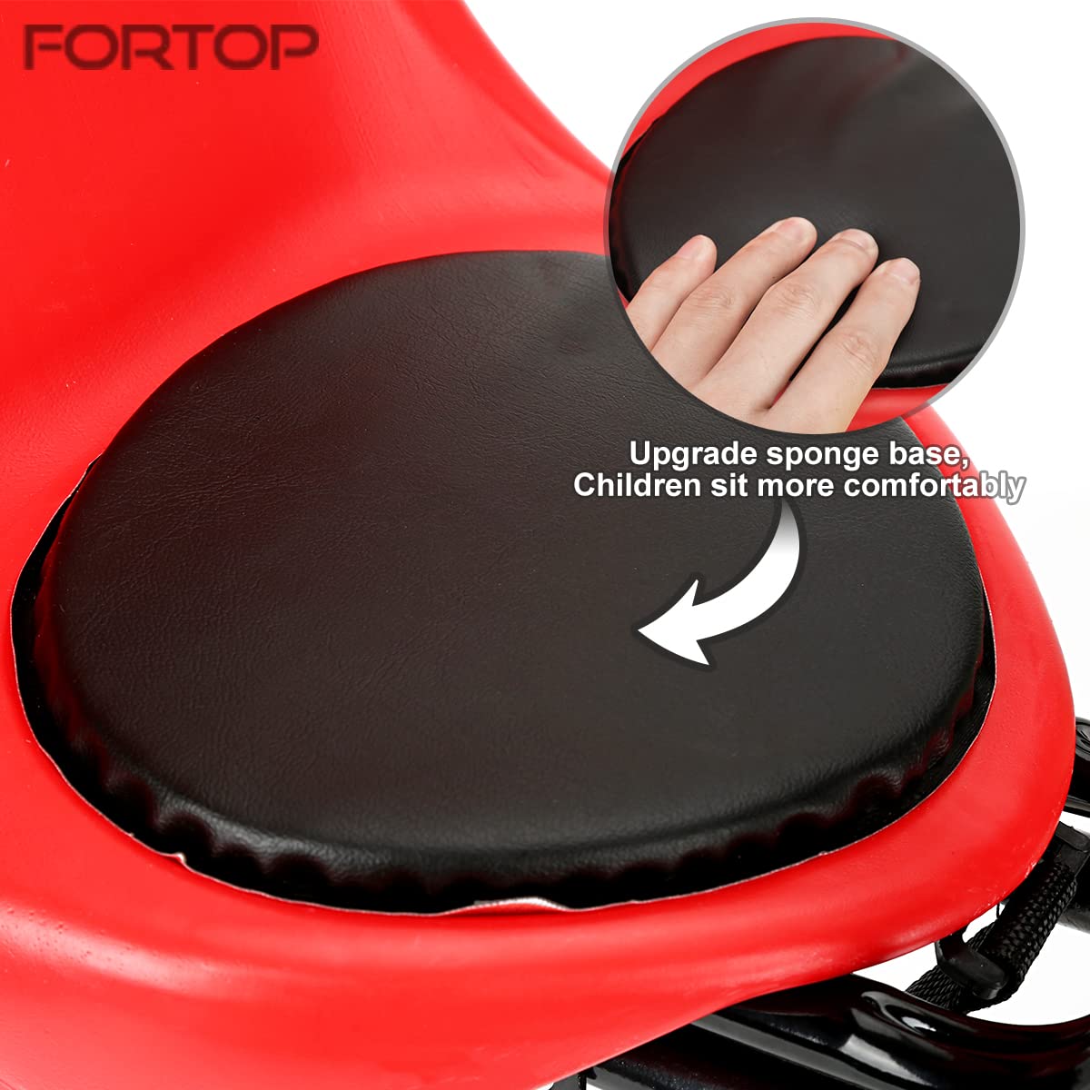 Best Front Mount Baby Bike Seat for Toddlers - Adjustable Safety Belt & Handrail - Universal Fit for Adult Bicycles - Perfect for Family Cycling & Outdoor Adventures