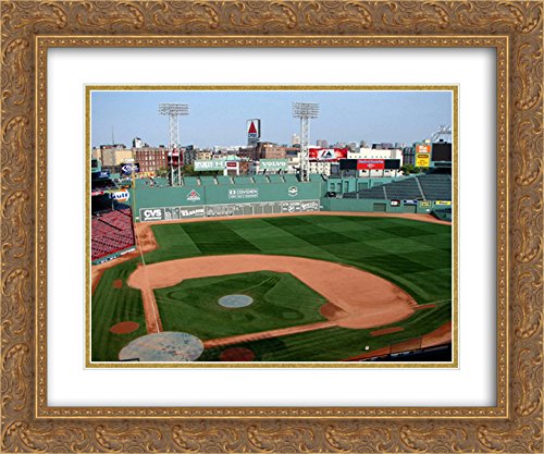 Fenway Park 24x20 Gold Ornate Framed Art Print - Boston Red Sox Stadium Series - Perfect for Baseball Fans Home Decor & Sports Memorabilia Collection