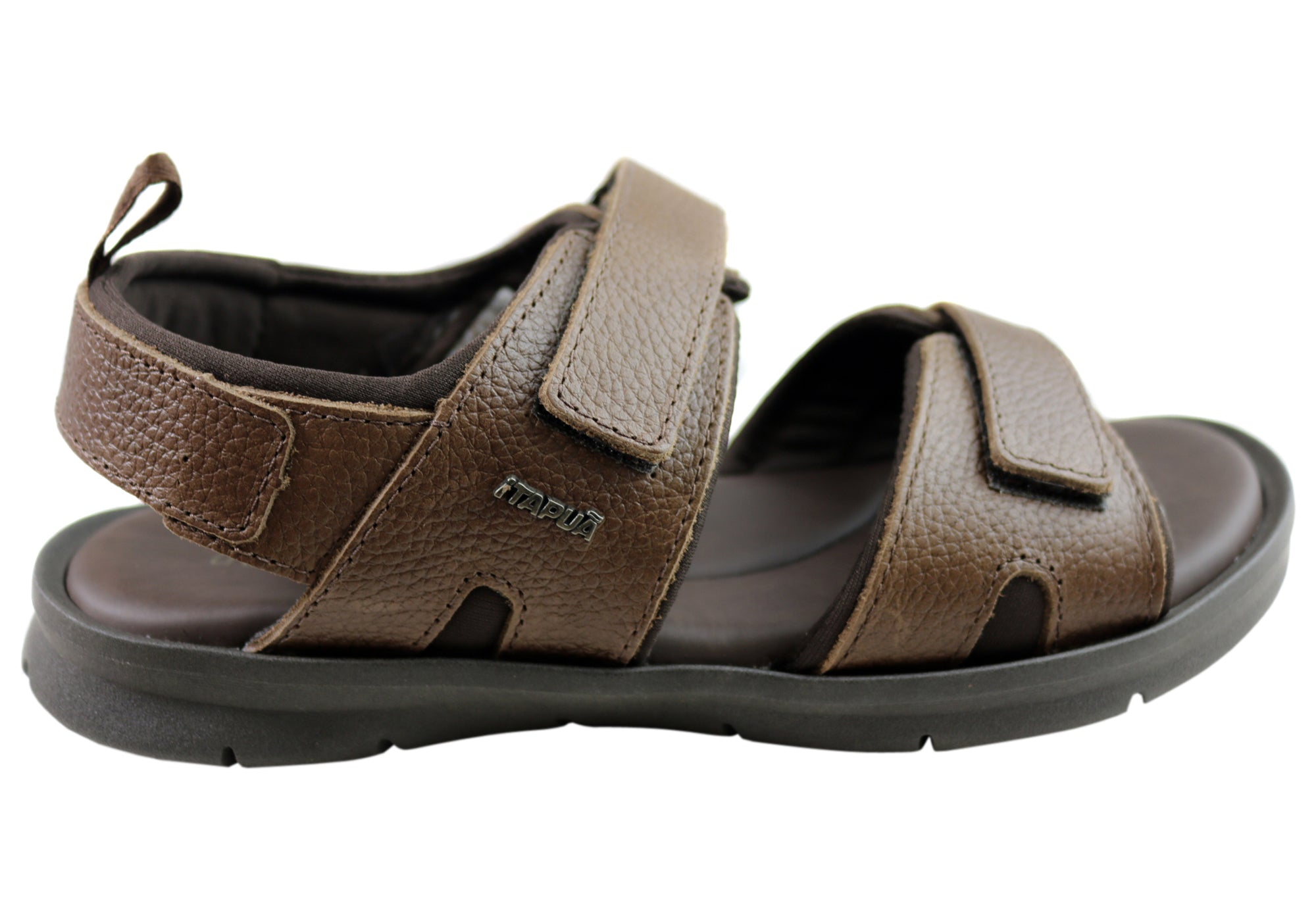 Premium Itapua Bob Men's Leather Sandals - Handmade in Brazil - Comfortable & Durable for Beach, Travel & Casual Wear