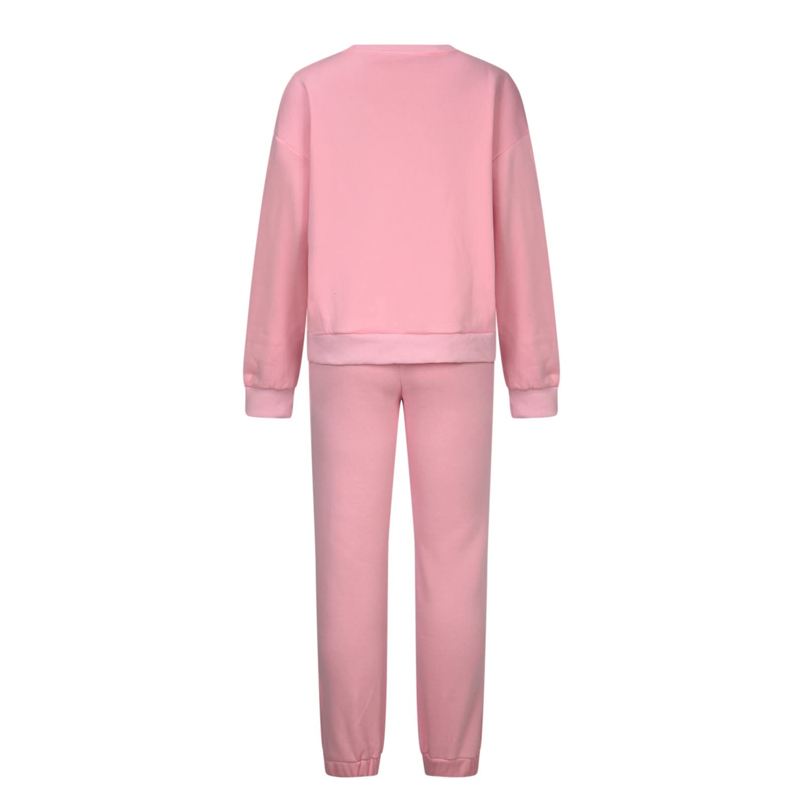 Women's 2-Piece Lounge Set - Long Sleeve Sweatshirt & Sweatpants Outfit | Cozy Winter Workout Tracksuit for Home, Yoga & Running | Fall Winter Casual Wear