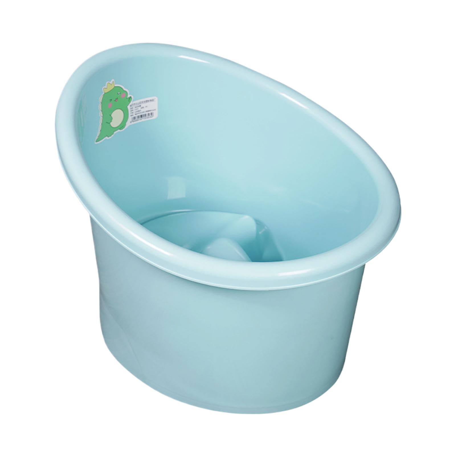 Portable Insulated Toddler Travel Bathtub - Ergonomic Non-Slip Baby Bath Tub for Comfortable Bathing at Home & On The Go | Perfect for Travel, Camping & Small Spaces