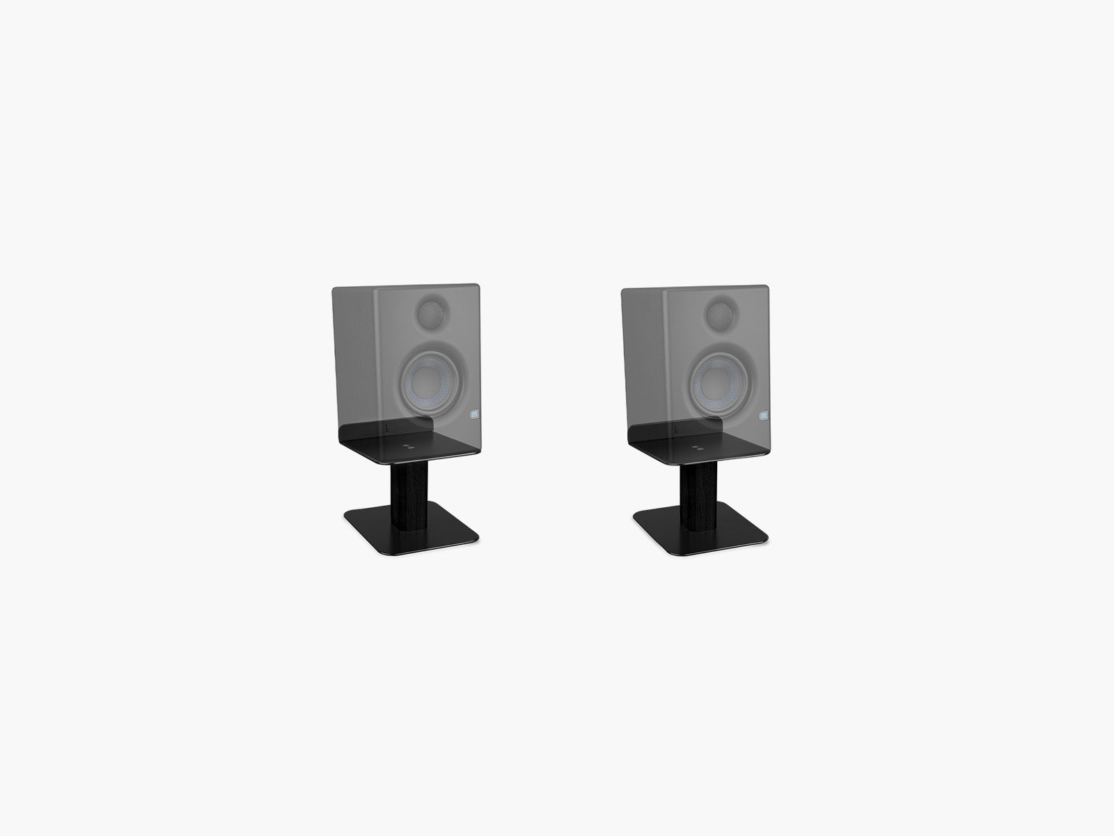 Adjustable Speaker Stands for Home Theater & Studio - Heavy Duty PA Speaker Mount with Universal Fit - Perfect for Bookshelf, Floor, and Monitor Speakers - Ideal for Home Audio, DJ Setup, and Live Performances