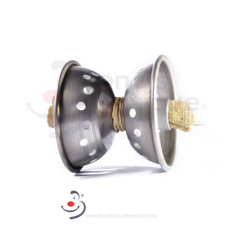 Professional Fire Diabolo Juggling Toy - High-Quality Performance Prop for Circus, Street Shows & Fire Dancing