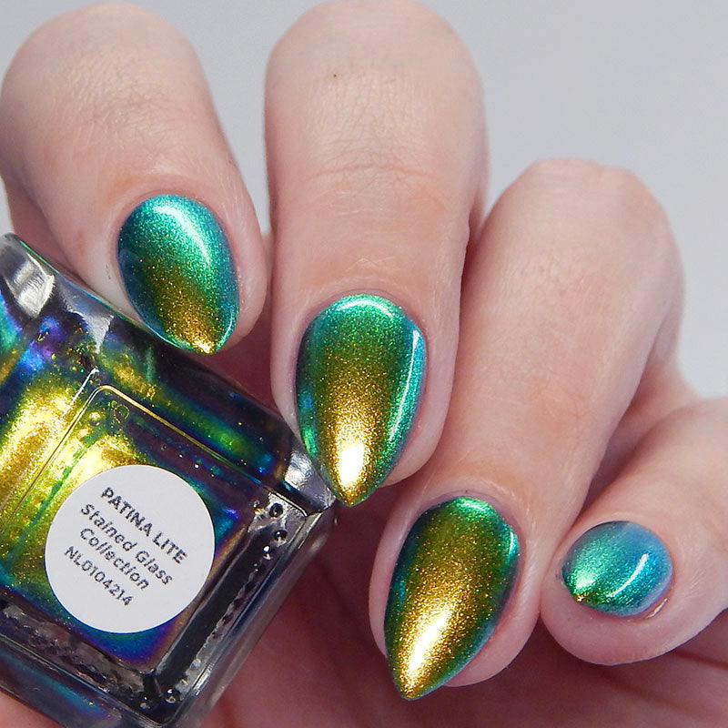 Patina Lite Nail Polish - Long Lasting Vegan Nail Lacquer for Women - Perfect for Manicures, Pedicures & Nail Art Designs