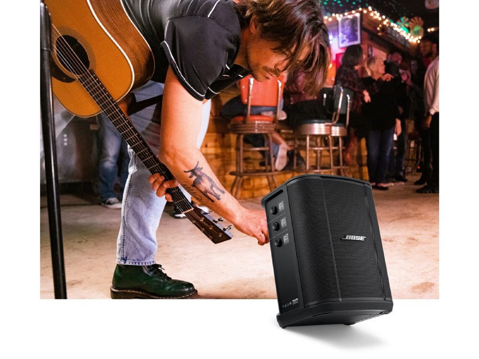 Bose S1 Pro+ Bluetooth Speaker - Portable Wireless PA System for Outdoor Events, Parties, and Live Performances