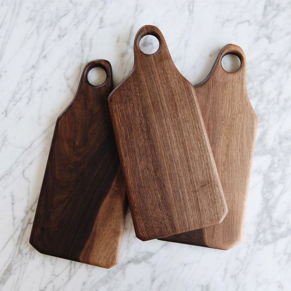 Premium Walnut Wood Hanging Charcuterie Board - Perfect for Cheese, Charcuterie & Entertaining - Elegant Kitchen Decor & Party Serving Tray
