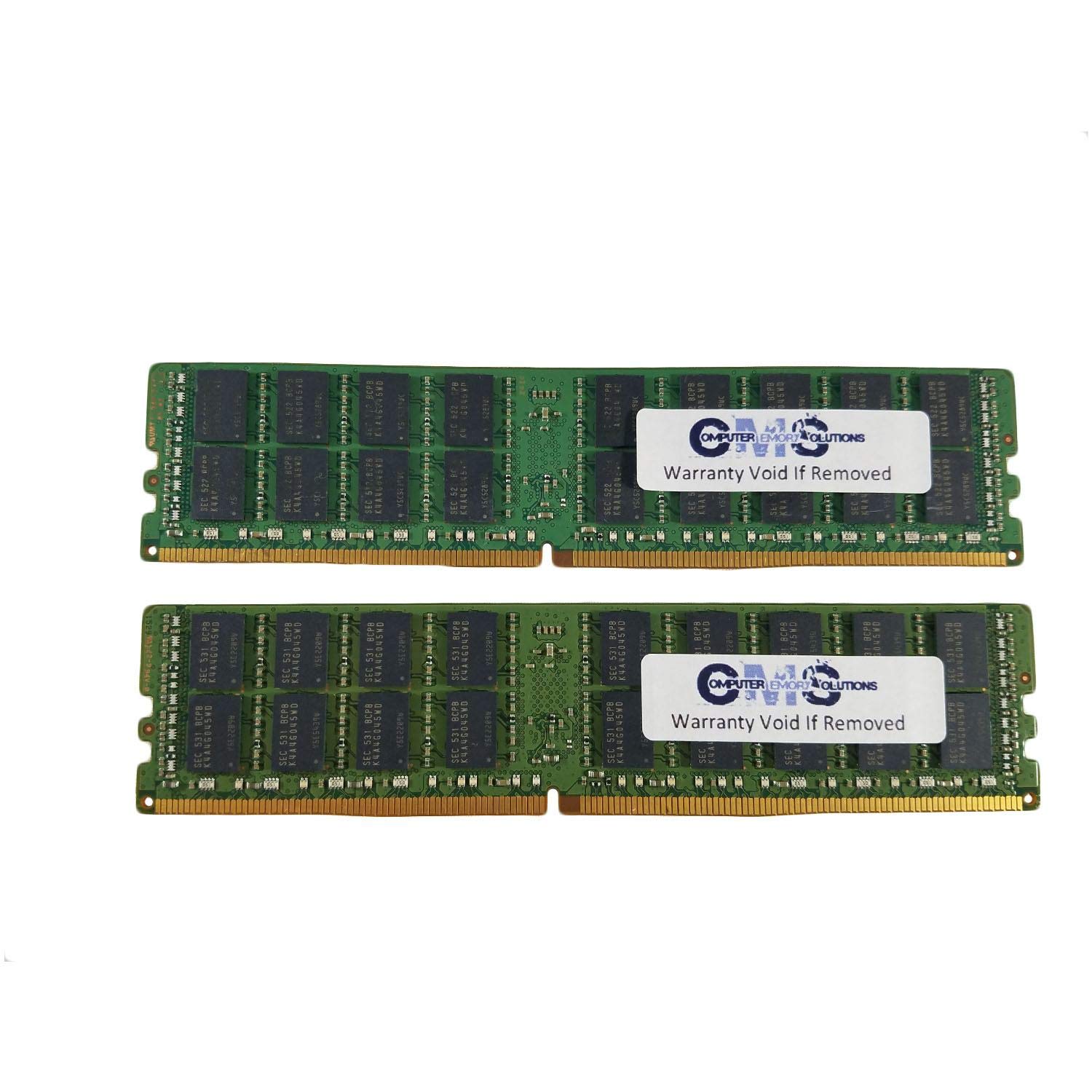 64GB (2x32GB) DDR4 2400MHz ECC Registered LRDIMM Memory RAM - Compatible with ASUS/ASMobile WS C422 PRO/SE Motherboard - Server & Workstation Upgrade for Enhanced Performance