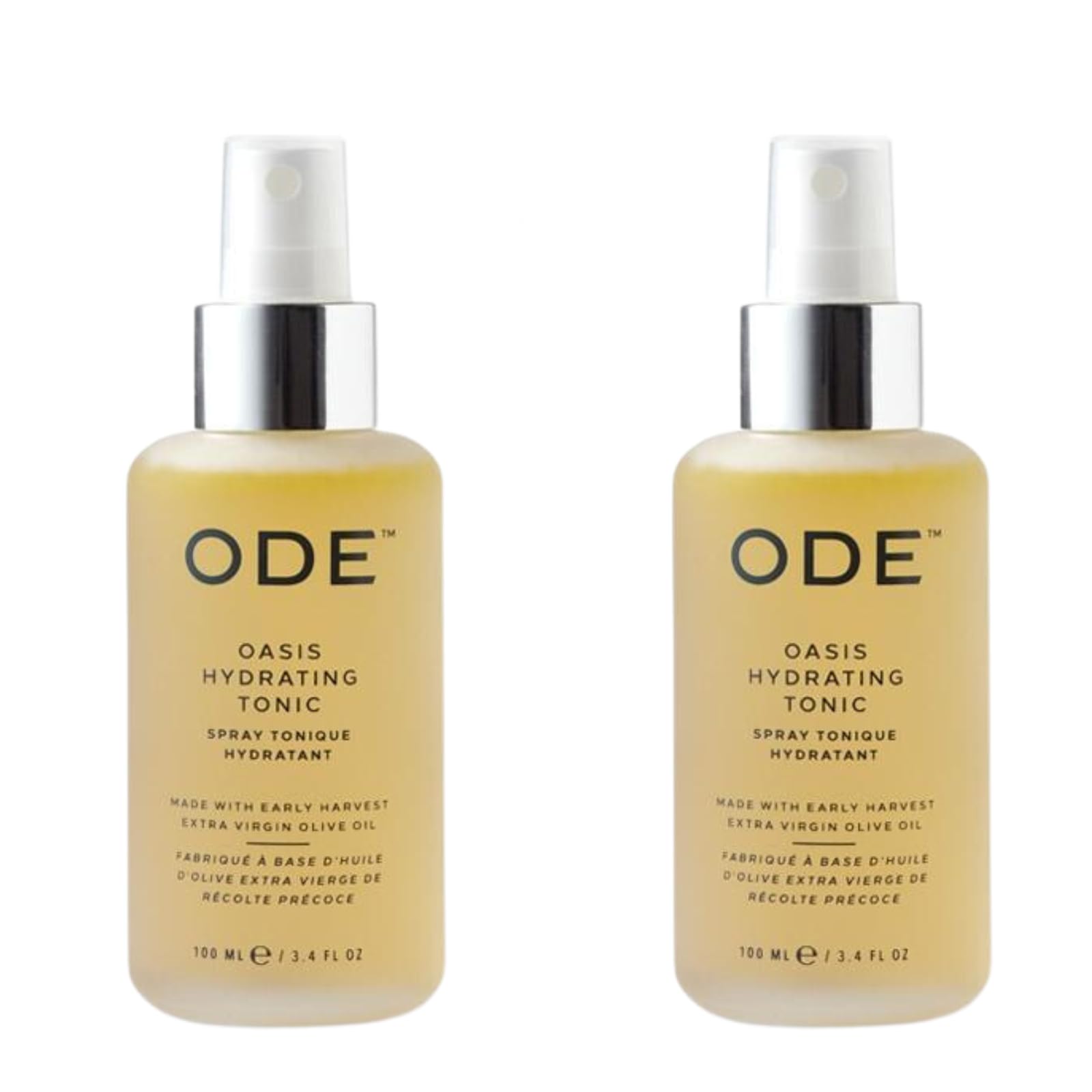 Oasis Hydrating Tonic for Face & Body - 2 Pack | ODE Olive Oil Beauty | Moisturizing Skin Care for Dry Skin, After Sun Care & Daily Hydration