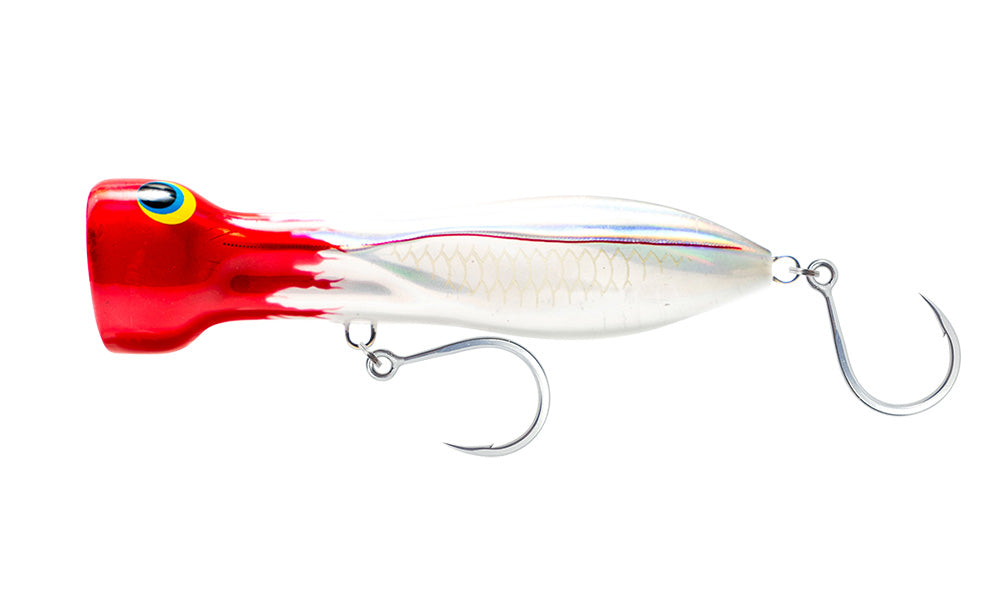 Chug Norris 120 Popper 120mm Fishing Lure - Topwater Bass Fishing Bait for Freshwater & Saltwater
