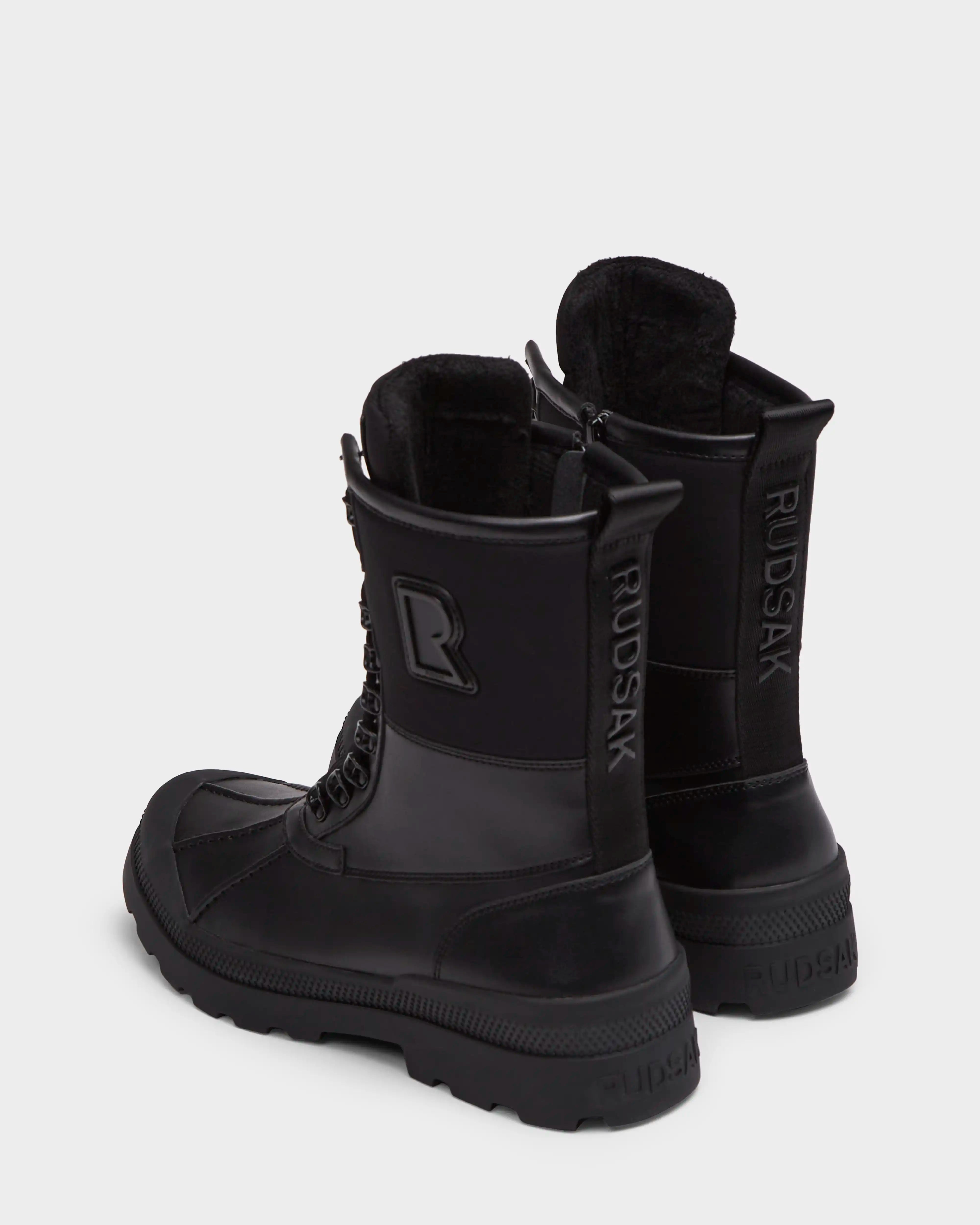 Damien Men's Winter Boots - Waterproof Insulated Snow Boots for Hiking & Outdoor Activities | Warm Comfortable Slip-Resistant Shoes for Cold Weather