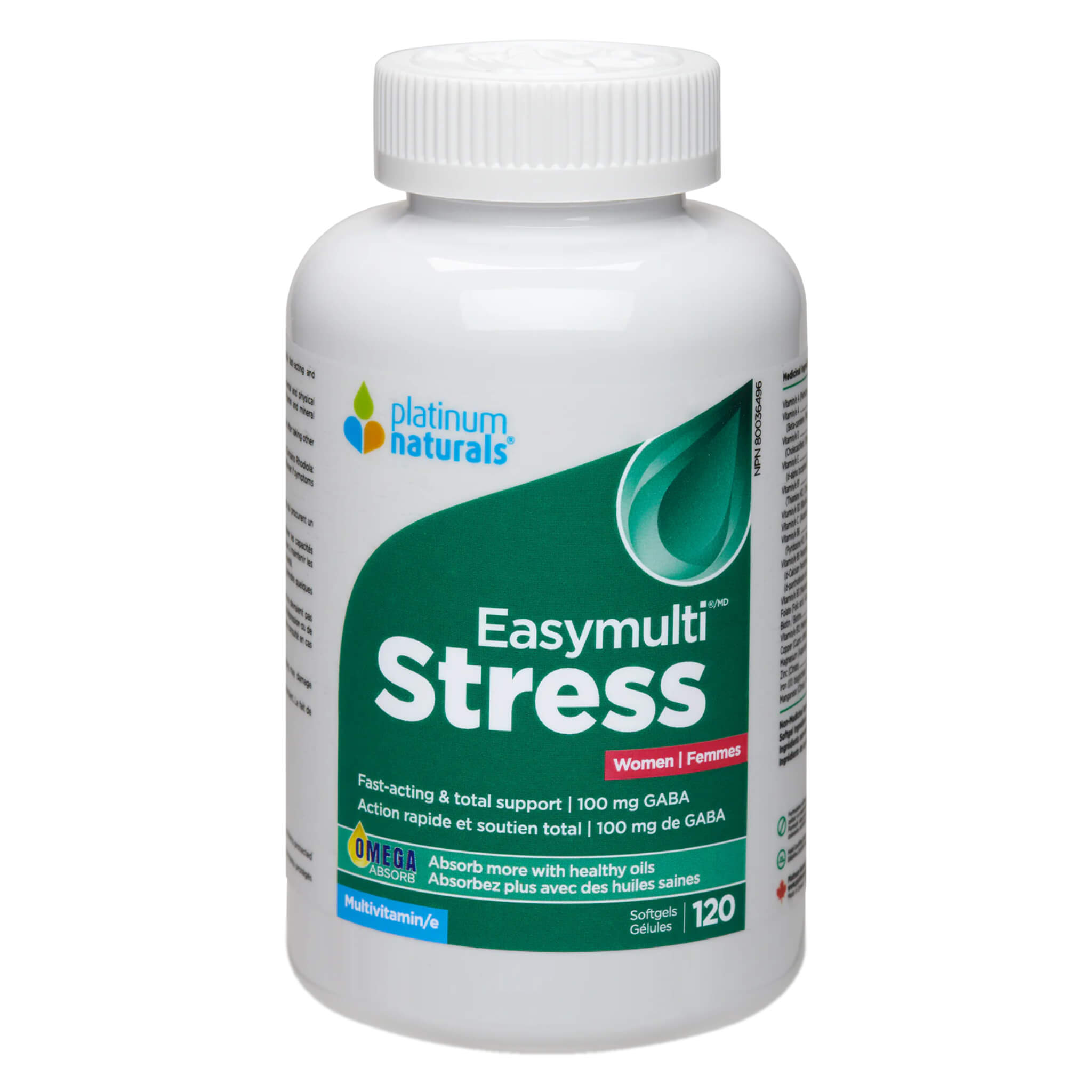 EasyMulti Stress Relief Supplement for Women - Natural Anxiety & Mood Support for Daily Stress Management | Work, Home & Social Life