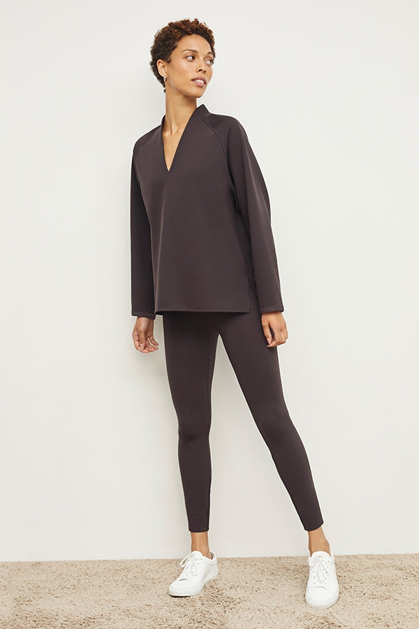 Harrington Legging Light Scuba Haze - High Waisted Yoga Pants for Women, Comfortable Workout Leggings for Running, Gym & Lounge Wear