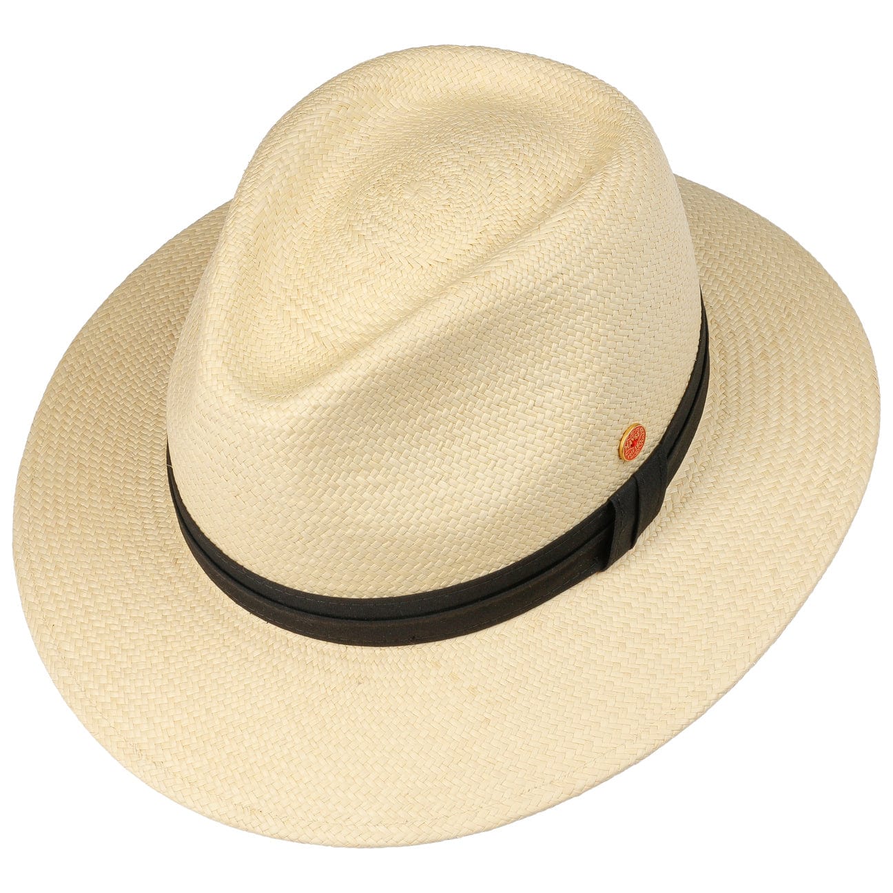 Mayser Gero Panama Hat for Men & Women - Lightweight & Breathable Straw Hat for Summer, Beach, Travel & Outdoor Activities