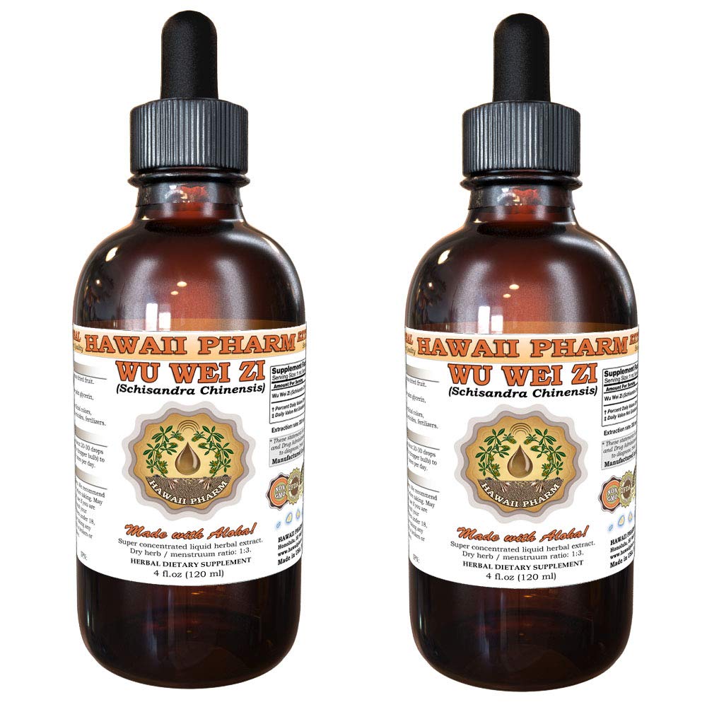 Organic Schisandra Chinensis Tincture - Wu Wei Zi Dried Fruit Liquid Extract (2x4 Oz) | Herbal Supplement for Stress Relief, Liver Support & Energy Boost | Perfect for Tea, Smoothies & Wellness Routines