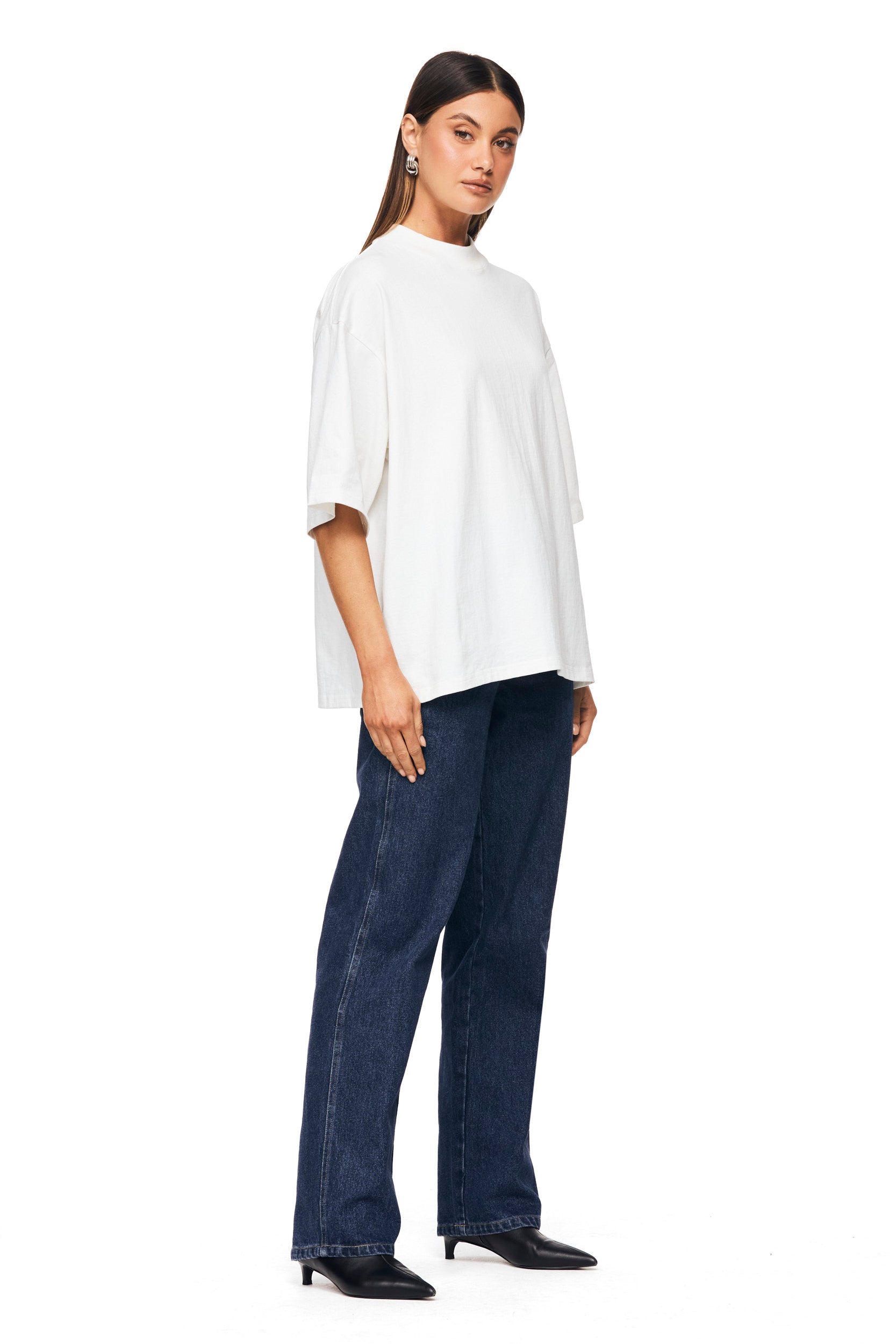 Premium Cotton Alex White T-Shirt for Men - Soft & Comfortable Casual Wear for Everyday Outfits & Layering