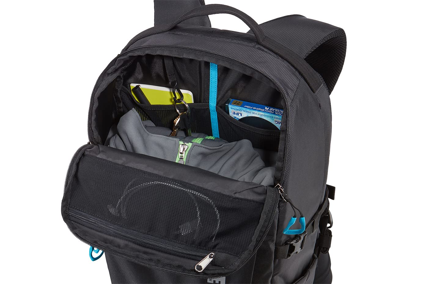 Thule Aspect DSLR Camera Backpack - Waterproof & Durable DSLR Camera Bag for Photographers - Perfect for Travel, Hiking & Outdoor Photography (Black)