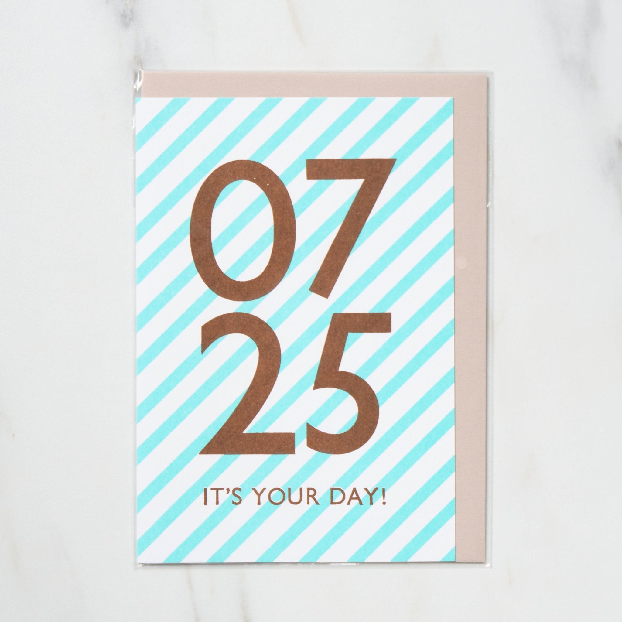 365 Find Your Day Card - July Edition | Premium Letterpress Letters for Birthdays, Anniversaries & Special Occasions | Perfect Gift for Loved Ones