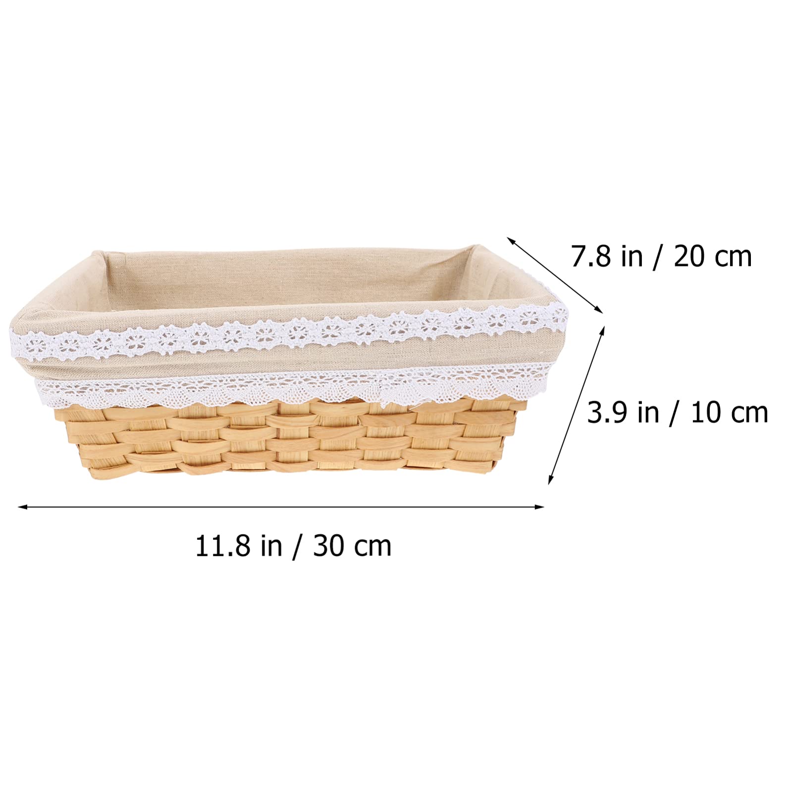 HEALLILY 1-Piece Seagrass Storage Basket - Decorative Tray for Makeup, Dining Room, Vegetables & Picnic | Small Object Organizer | Rattan Woven Container for Home & Office Organization