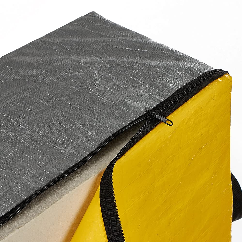 Professional Archery Target Bag with 2 Shooting Sides - Weatherproof Outdoor Practice Target for Adults & Youth - Includes Carry Handle & Easy Arrow Removal - Perfect for Backyard Training, Hunting Practice & Field Archery (Yellow)
