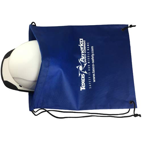Texas America Safety DAX Fiberglass Composite Hard Hat with Tote - OSHA Approved, White with Protective Edging for Construction, Industrial & Warehouse Safety Work