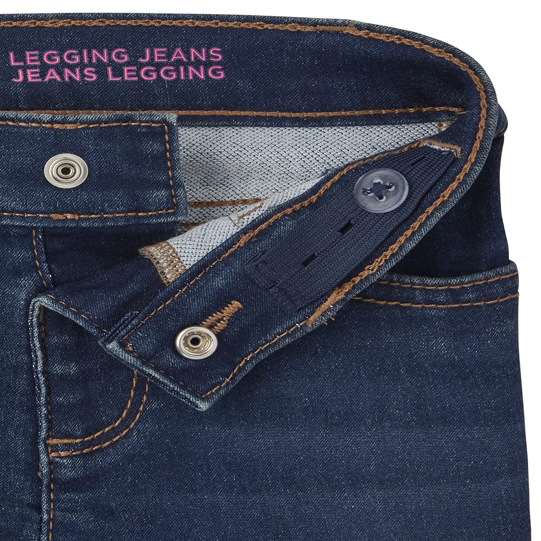 The Children's Place Girls' Stretch Denim Leggings - Comfortable Skinny Jeans for Toddlers & Kids | Perfect for School, Playdates & Everyday Wear